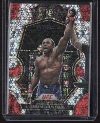 2023 Panini Select UFC #134 Jeremiah Wells Disco Prizms